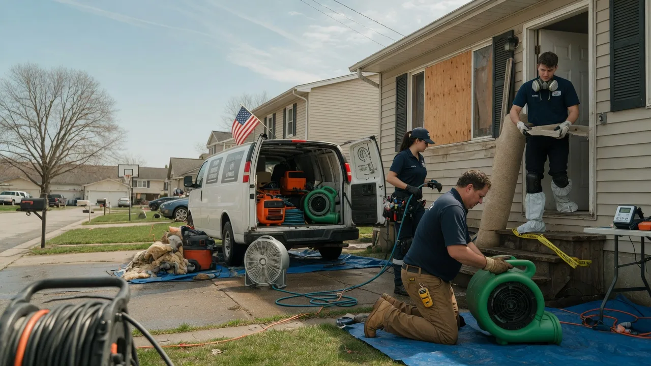 Water Damage Restoration in Alamo, IN near me